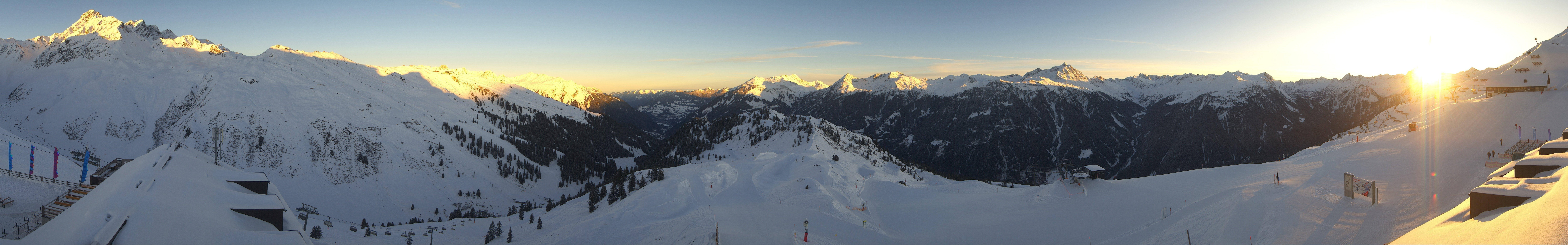 Archiv Foto Webcam Panorama Silvretta Montafon
