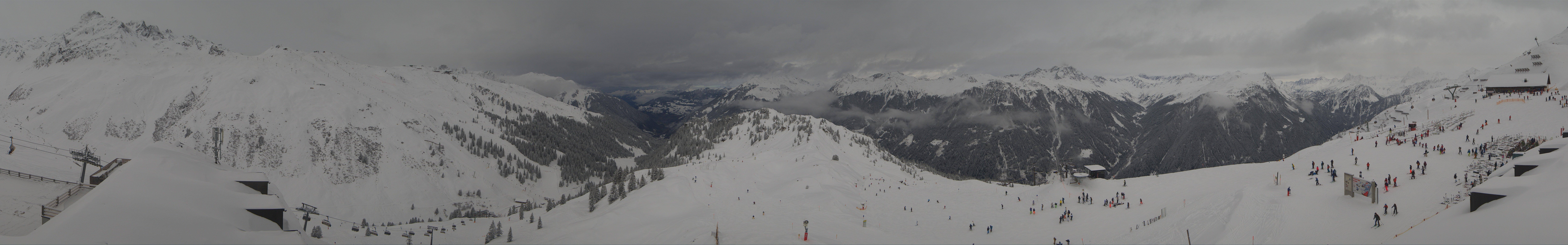 Archiv Foto Webcam Panorama Silvretta Montafon