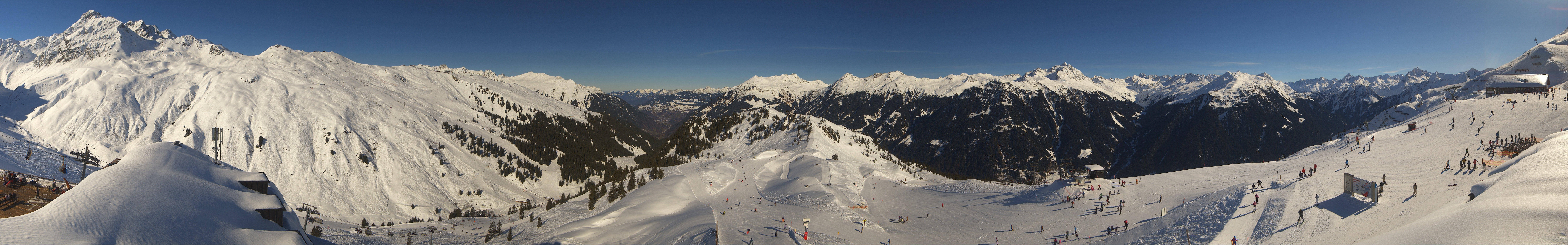 Archiv Foto Webcam Panorama Silvretta Montafon