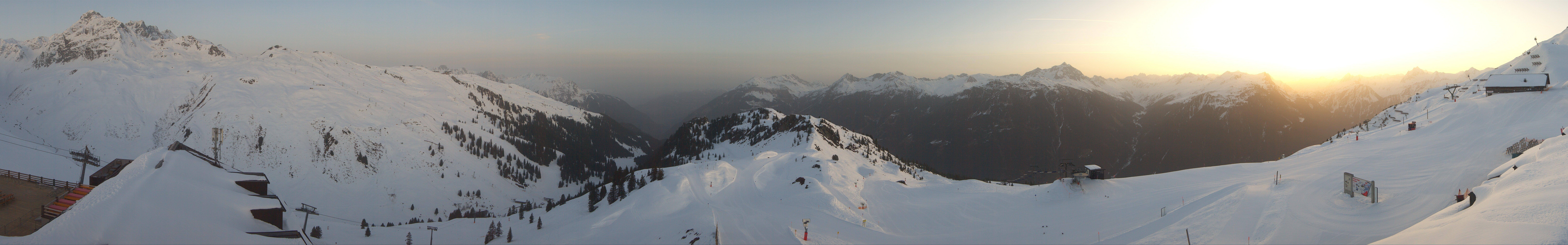 Archiv Foto Webcam Panorama Silvretta Montafon