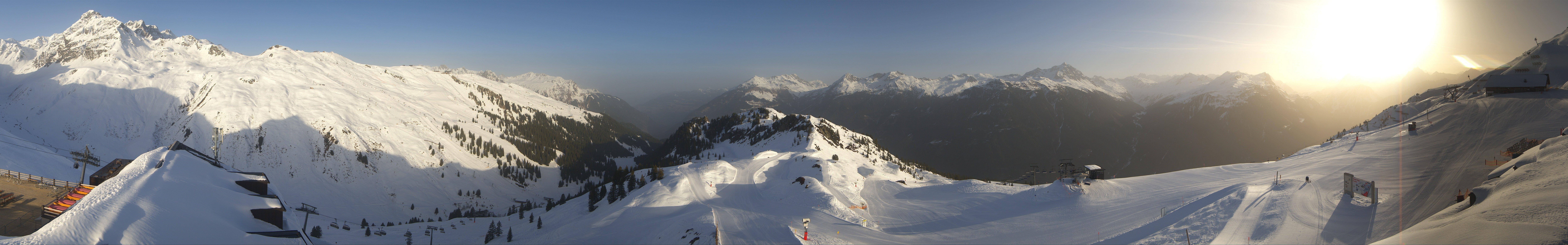 Archiv Foto Webcam Panorama Silvretta Montafon