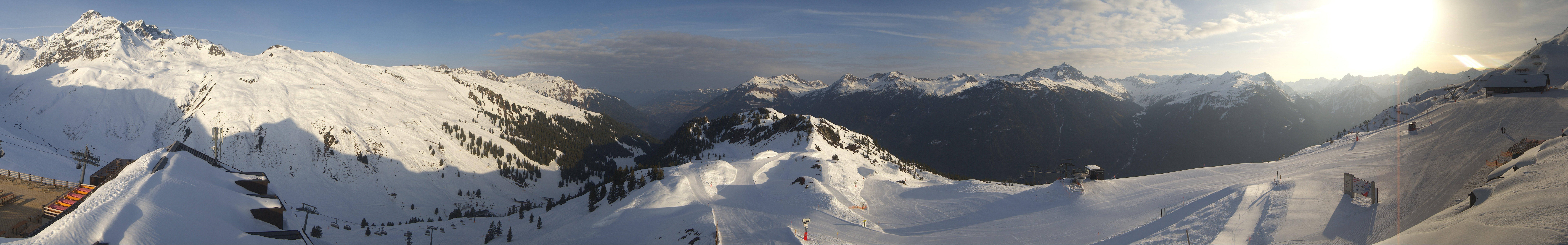 Archiv Foto Webcam Panorama Silvretta Montafon