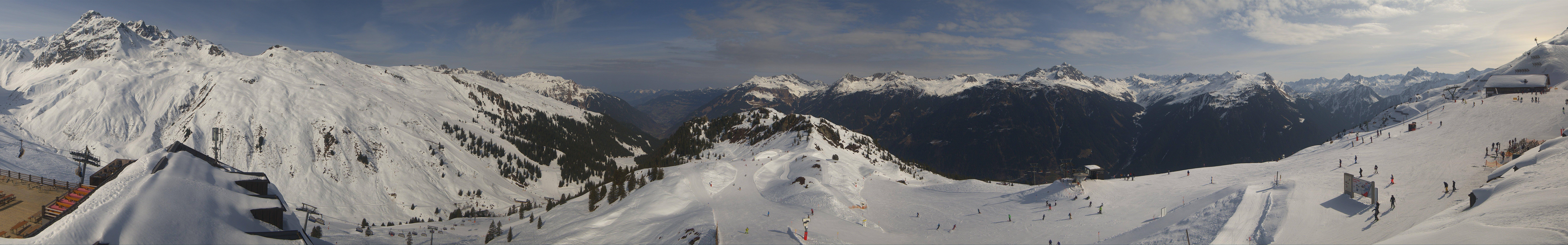 Archiv Foto Webcam Panorama Silvretta Montafon