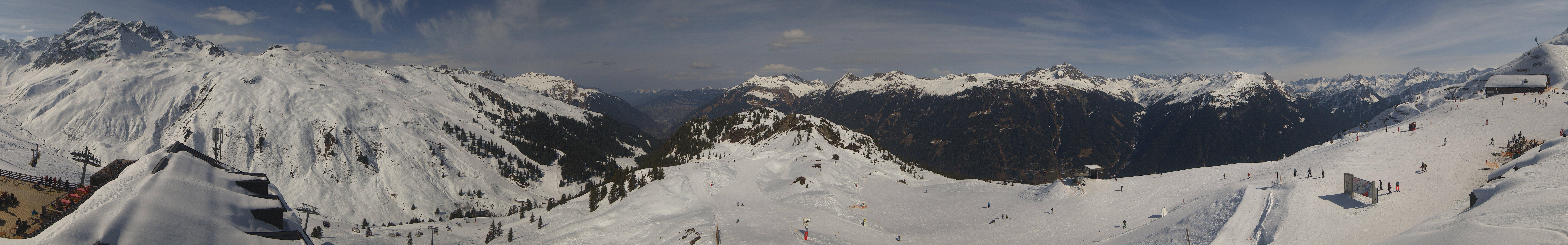 Archiv Foto Webcam Panorama Silvretta Montafon