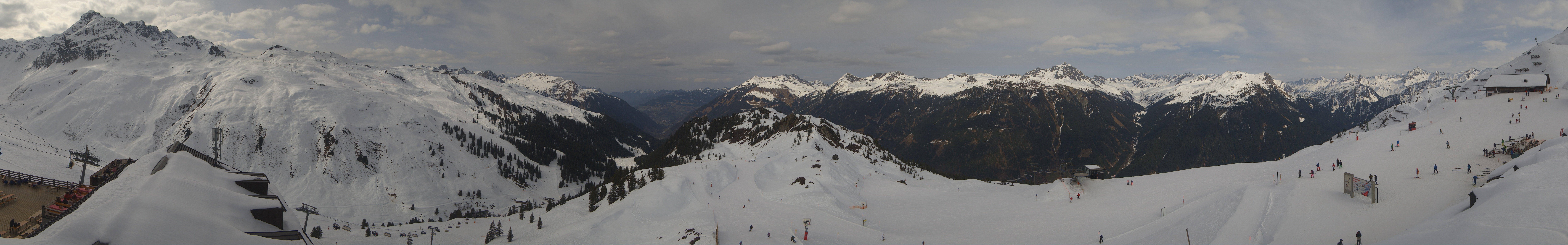 Archiv Foto Webcam Panorama Silvretta Montafon