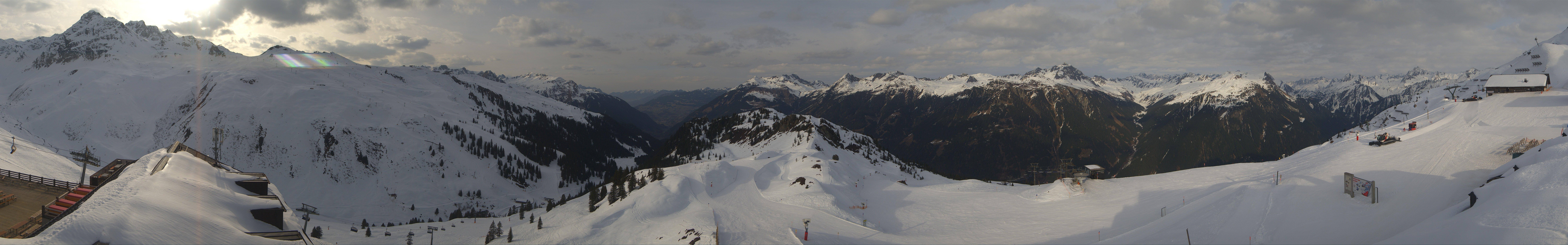 Archiv Foto Webcam Panorama Silvretta Montafon