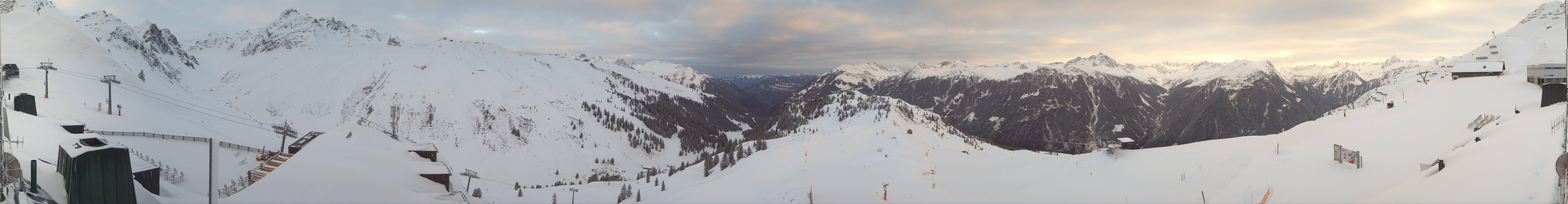 Archiv Foto Webcam Panorama Silvretta Montafon