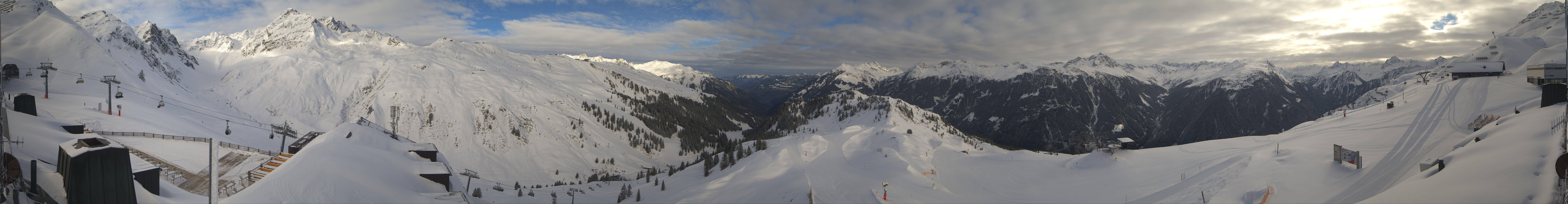 Archiv Foto Webcam Panorama Silvretta Montafon