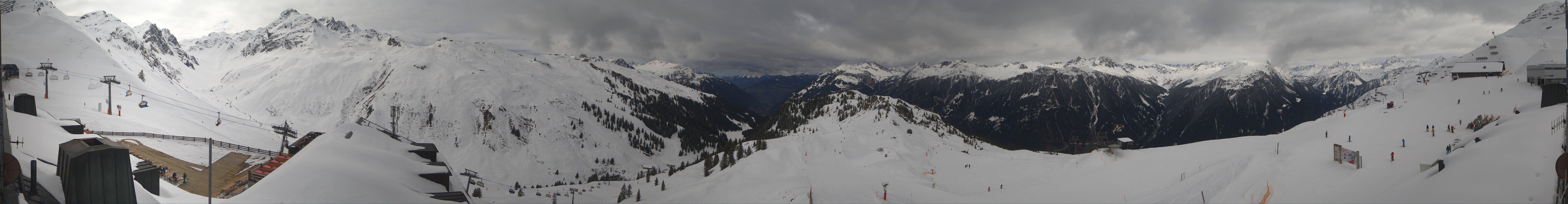 Archiv Foto Webcam Panorama Silvretta Montafon