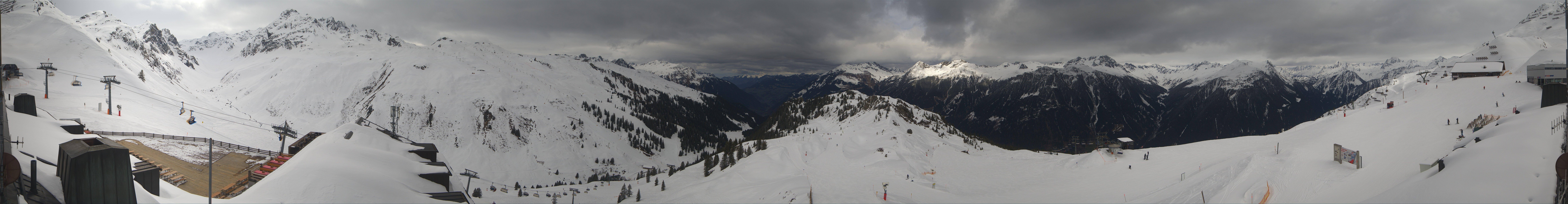 Archiv Foto Webcam Panorama Silvretta Montafon