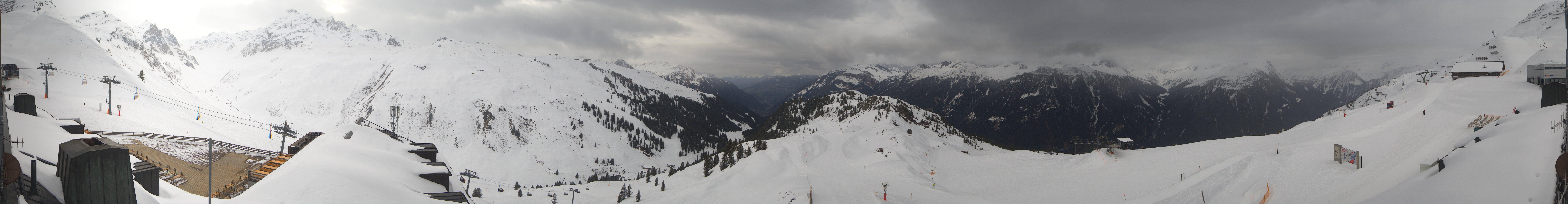 Archiv Foto Webcam Panorama Silvretta Montafon