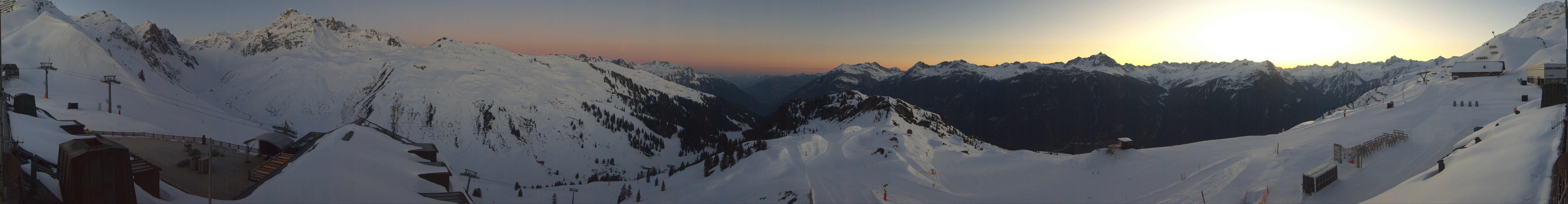 Archiv Foto Webcam Panorama Silvretta Montafon