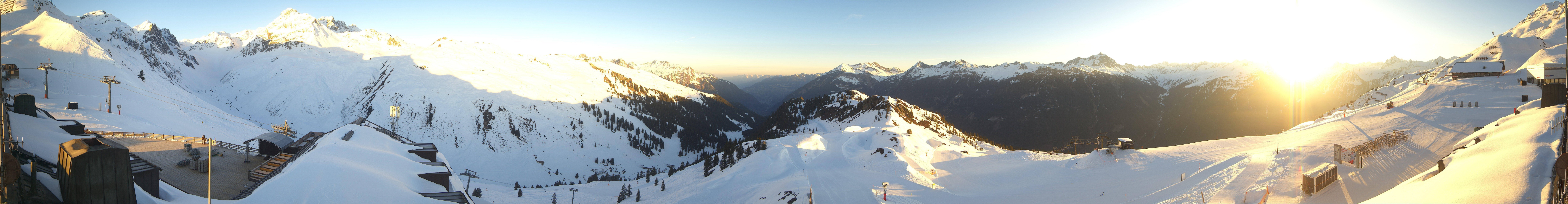 Archiv Foto Webcam Panorama Silvretta Montafon