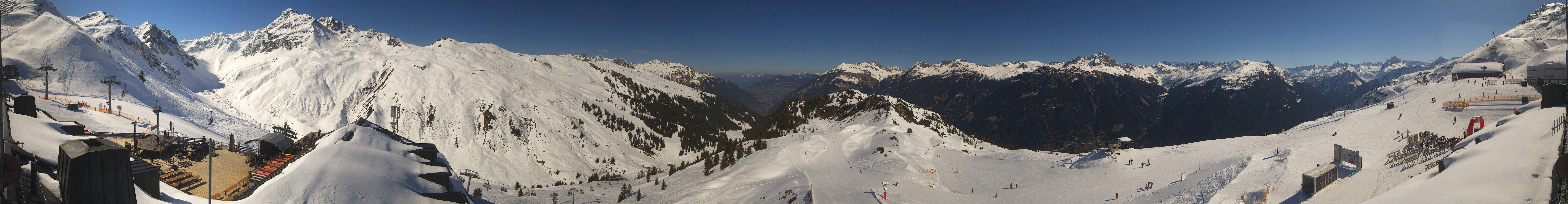 Archiv Foto Webcam Panorama Silvretta Montafon
