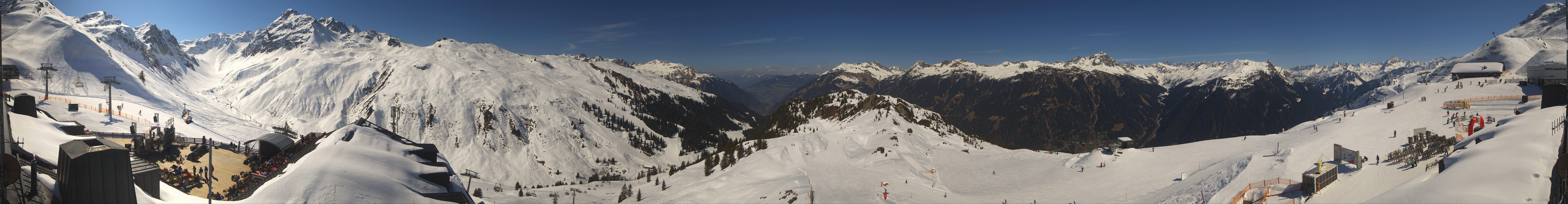 Archiv Foto Webcam Panorama Silvretta Montafon