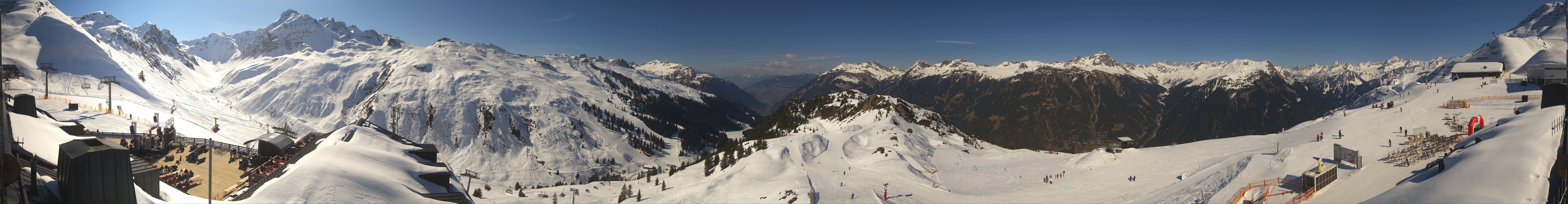 Archiv Foto Webcam Panorama Silvretta Montafon