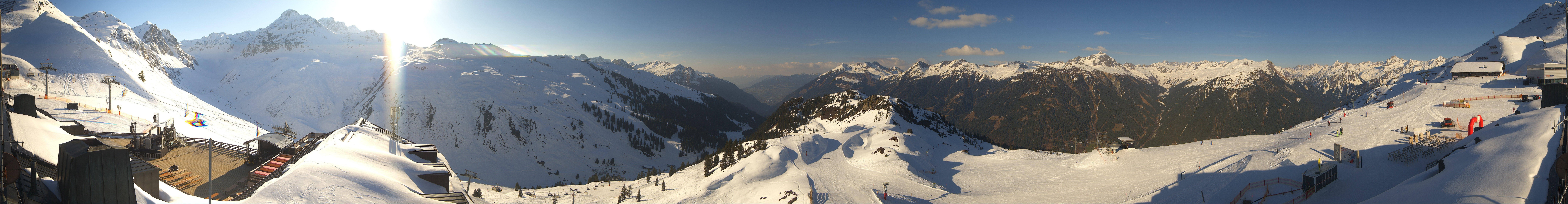 Archiv Foto Webcam Panorama Silvretta Montafon