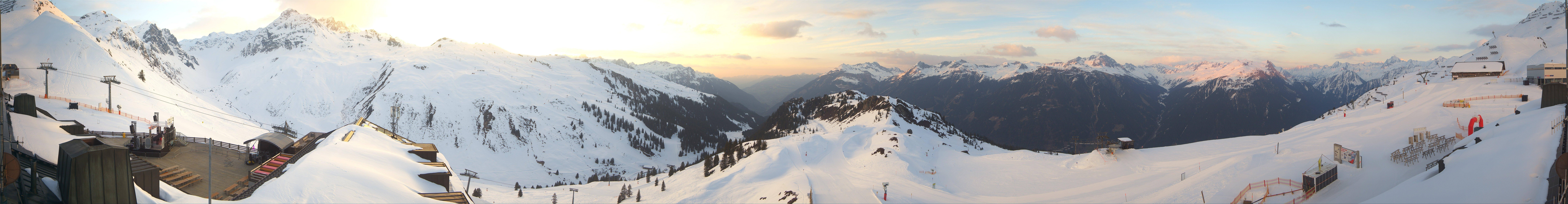 Archiv Foto Webcam Panorama Silvretta Montafon