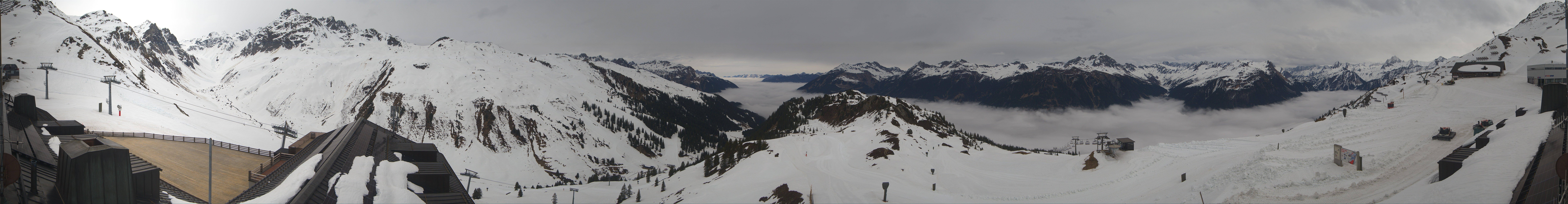 Archiv Foto Webcam Panorama Silvretta Montafon