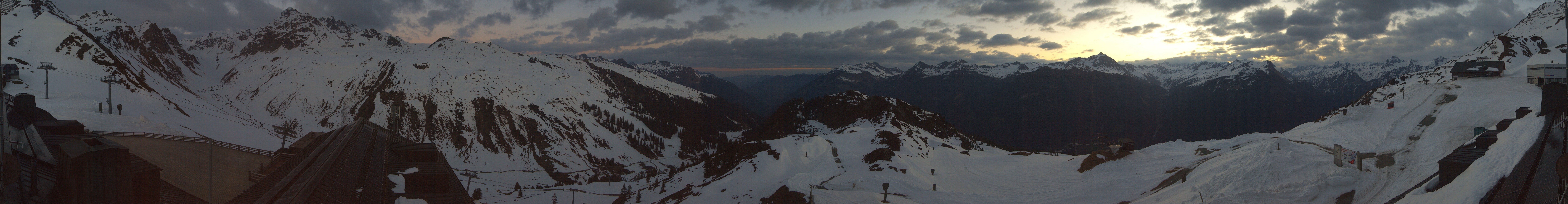 Archiv Foto Webcam Panorama Silvretta Montafon