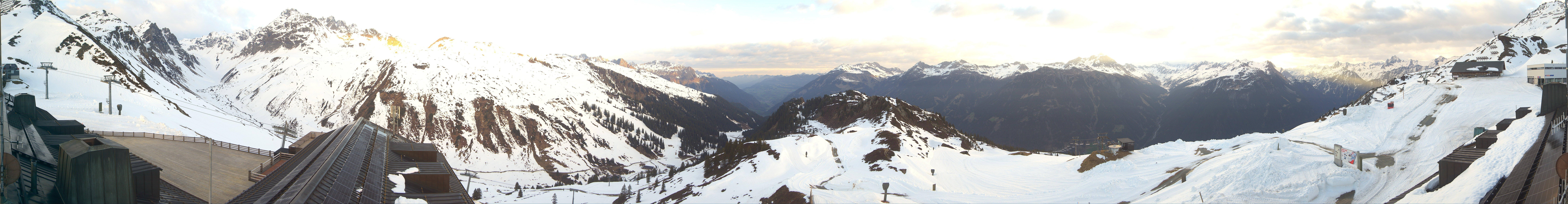 Archiv Foto Webcam Panorama Silvretta Montafon