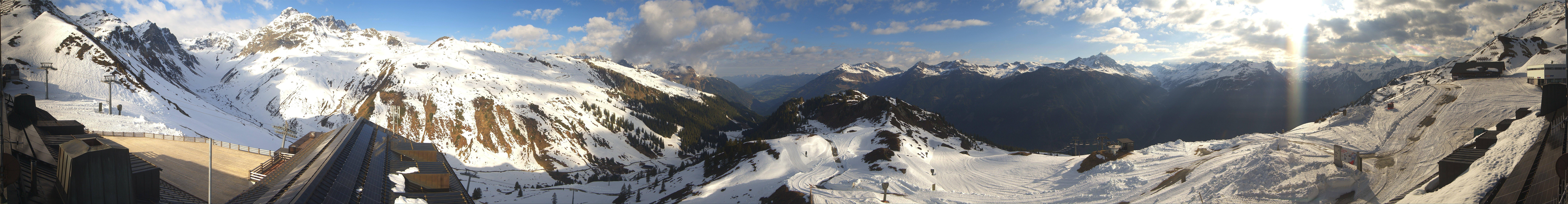 Archiv Foto Webcam Panorama Silvretta Montafon