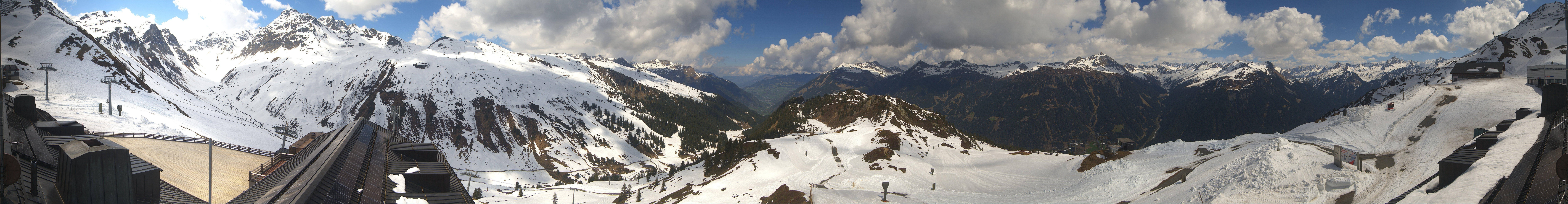 Archiv Foto Webcam Panorama Silvretta Montafon