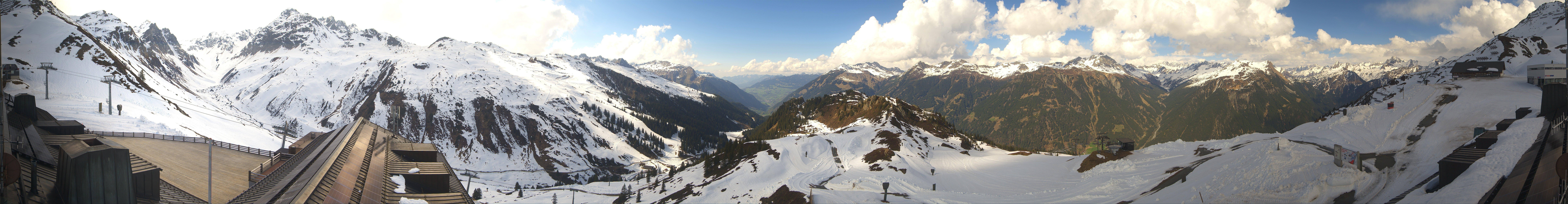 Archiv Foto Webcam Panorama Silvretta Montafon