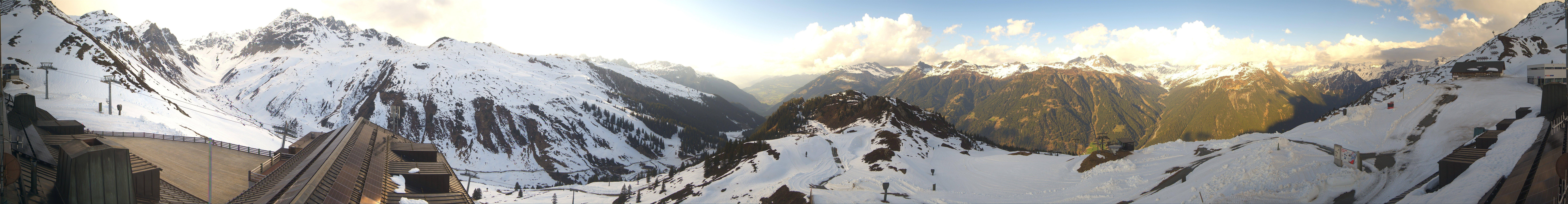 Archiv Foto Webcam Panorama Silvretta Montafon