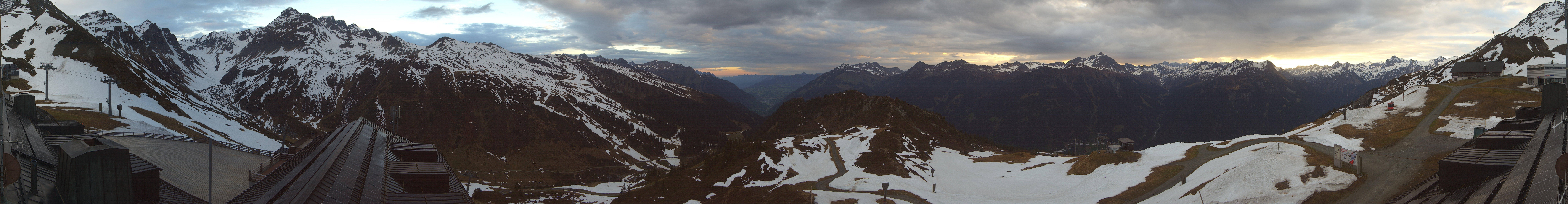 Archiv Foto Webcam Panorama Silvretta Montafon