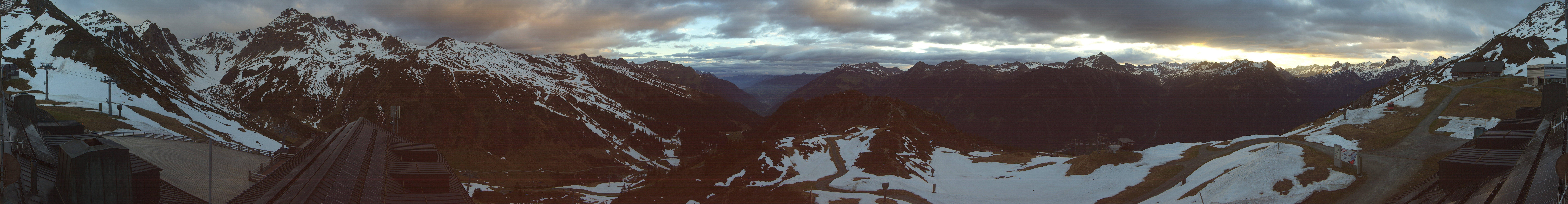 Archiv Foto Webcam Panorama Silvretta Montafon
