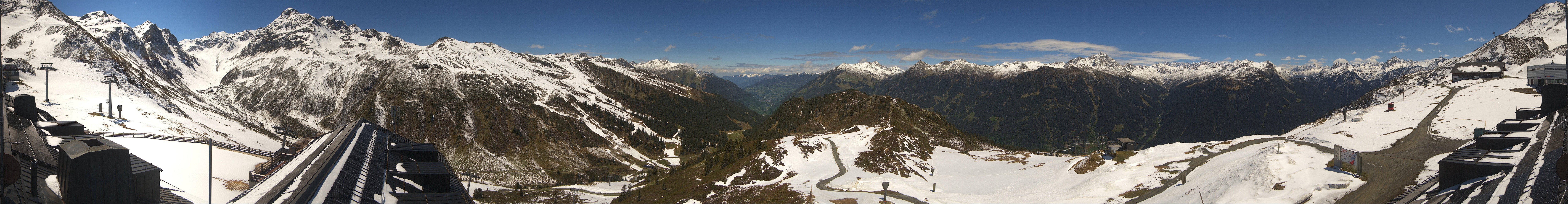 Archiv Foto Webcam Panorama Silvretta Montafon
