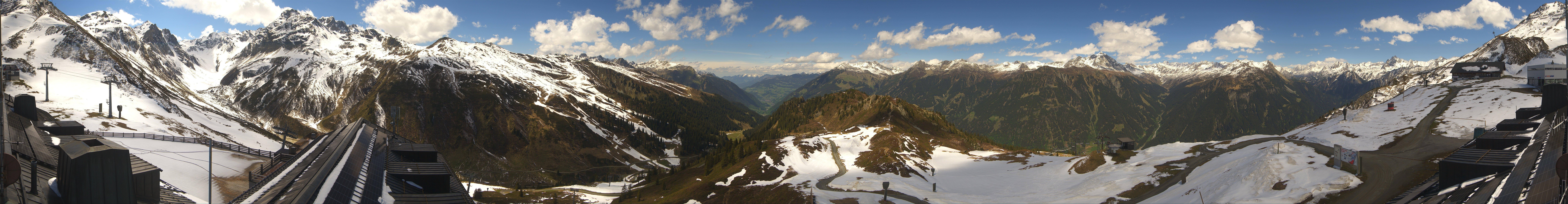 Archiv Foto Webcam Panorama Silvretta Montafon