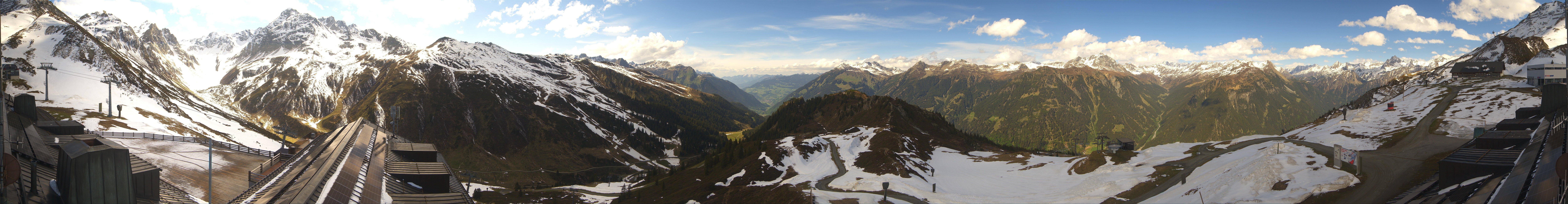 Archiv Foto Webcam Panorama Silvretta Montafon