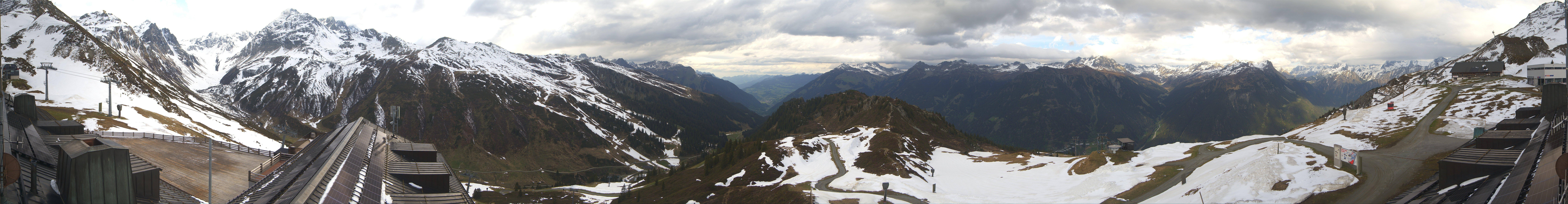 Archiv Foto Webcam Panorama Silvretta Montafon