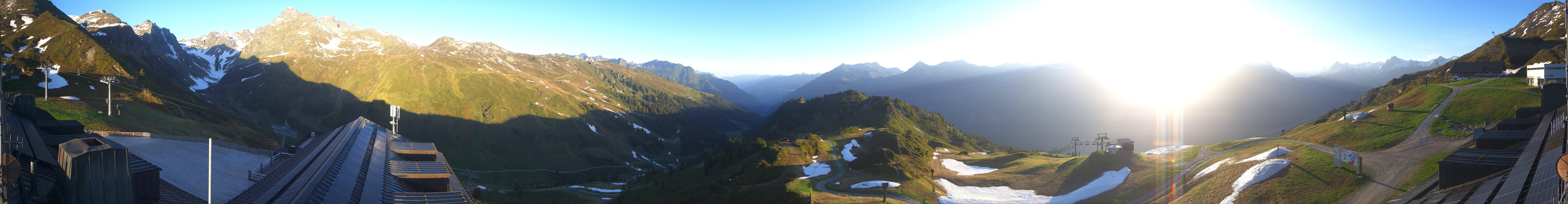 Archiv Foto Webcam Panorama Silvretta Montafon