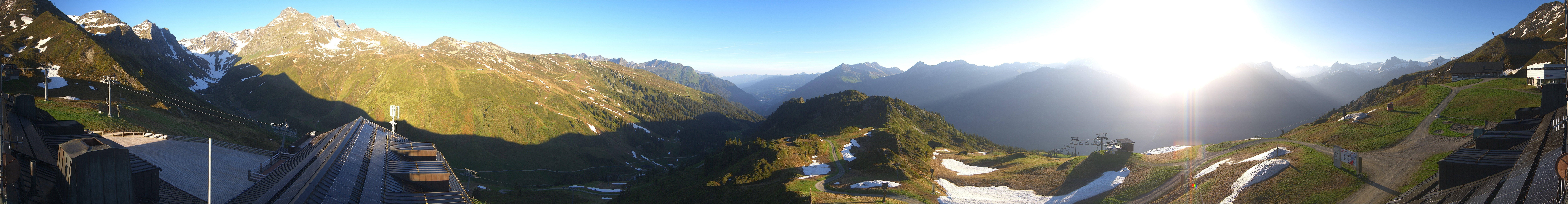 Archiv Foto Webcam Panorama Silvretta Montafon