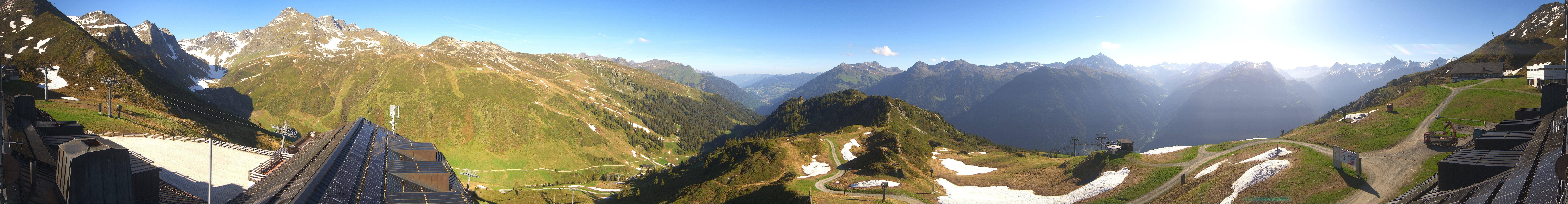 Archiv Foto Webcam Panorama Silvretta Montafon