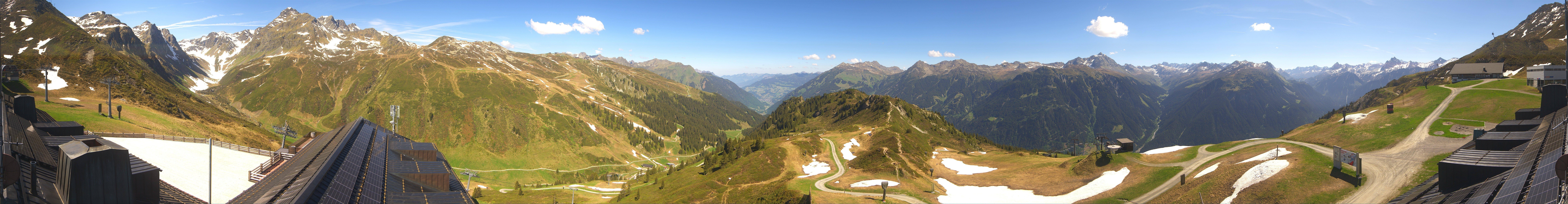 Archiv Foto Webcam Panorama Silvretta Montafon