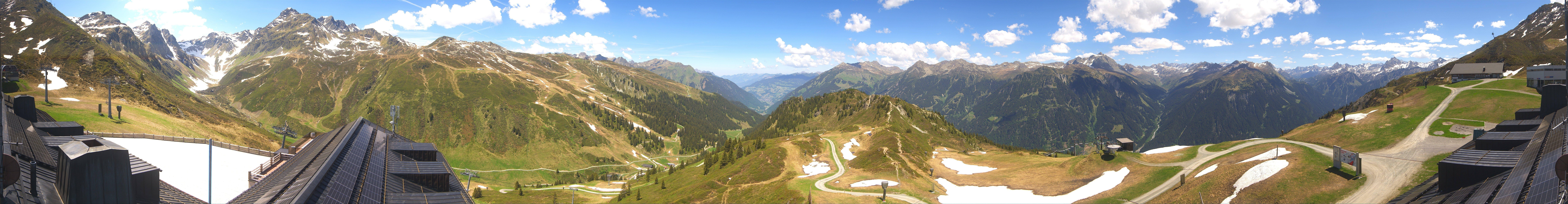 Archiv Foto Webcam Panorama Silvretta Montafon