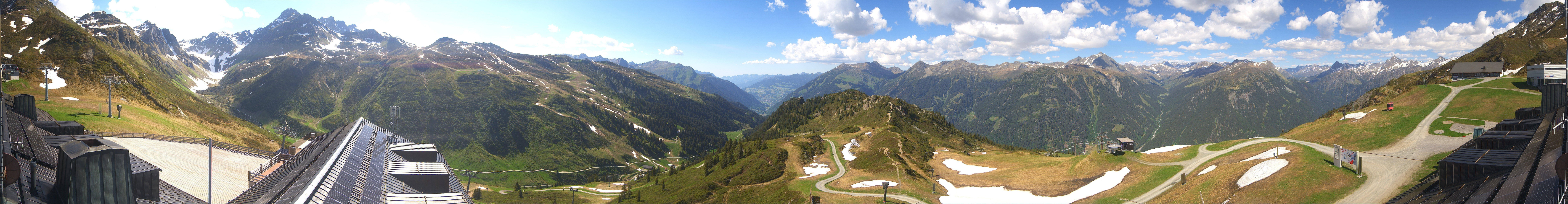 Archiv Foto Webcam Panorama Silvretta Montafon