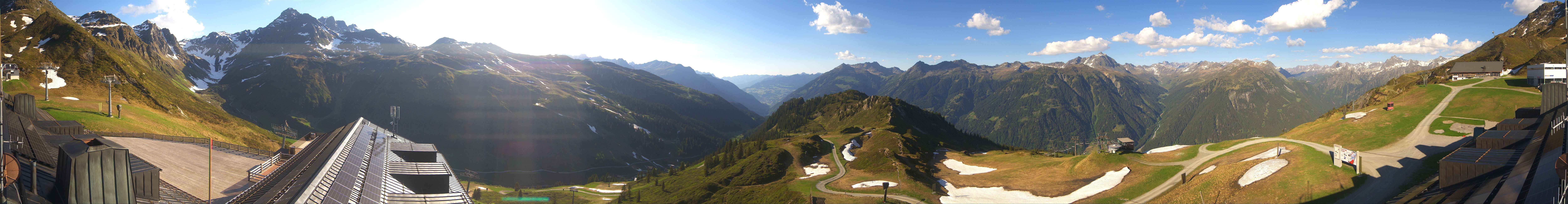 Archiv Foto Webcam Panorama Silvretta Montafon