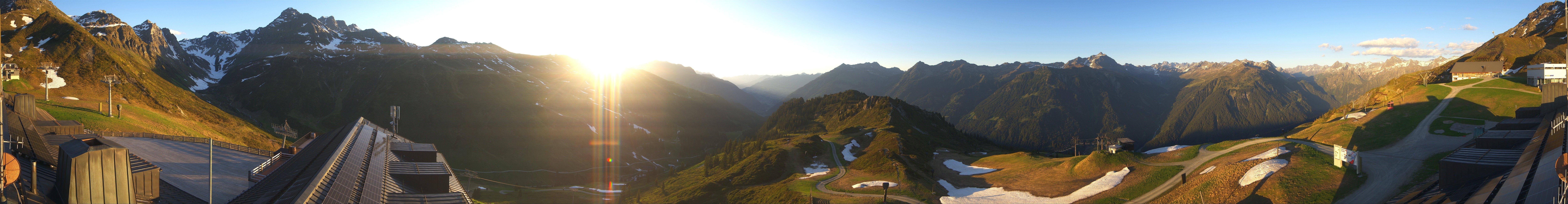 Archiv Foto Webcam Panorama Silvretta Montafon