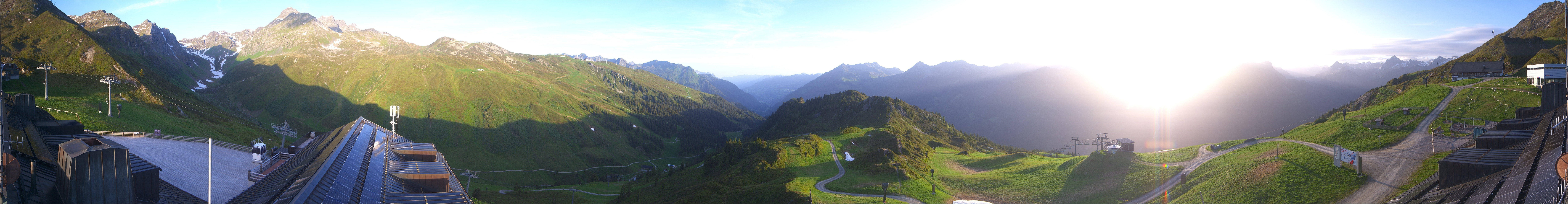 Archiv Foto Webcam Panorama Silvretta Montafon