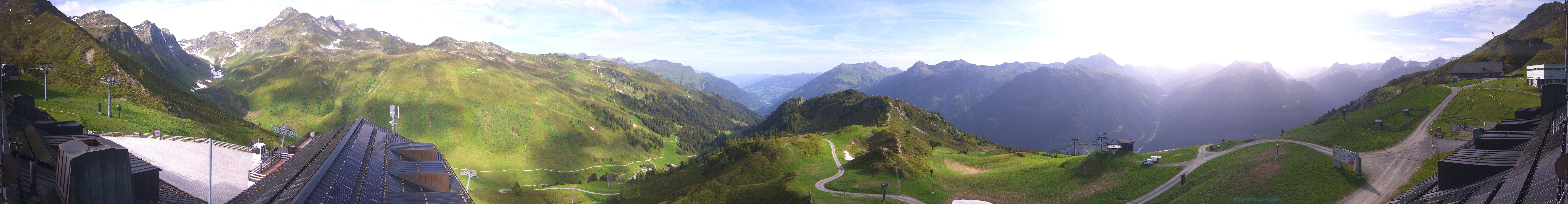 Archiv Foto Webcam Panorama Silvretta Montafon