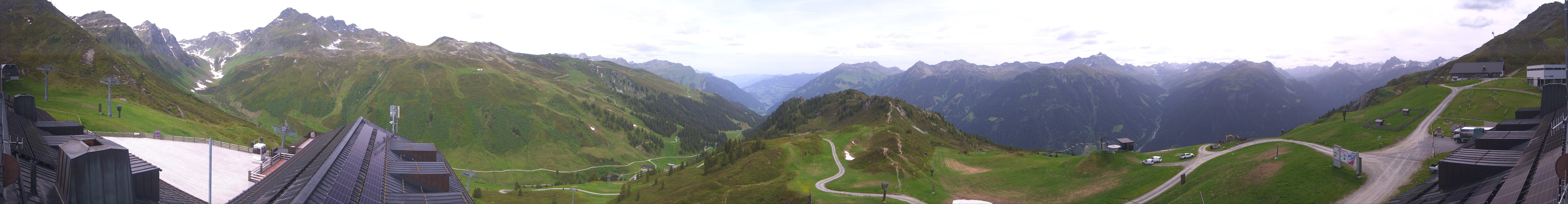 Archiv Foto Webcam Panorama Silvretta Montafon