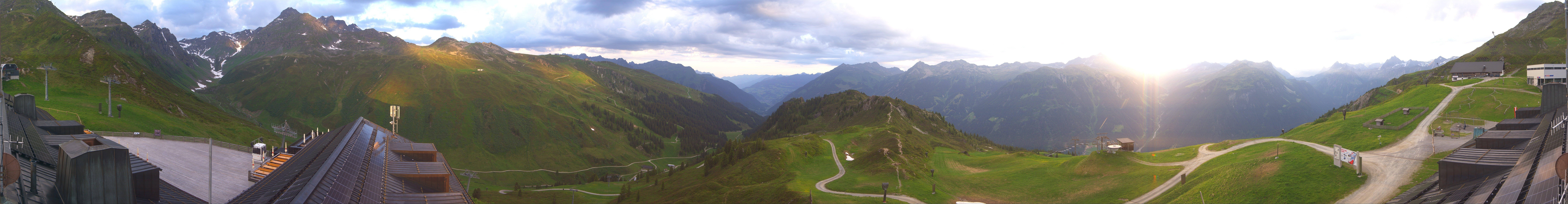 Archiv Foto Webcam Panorama Silvretta Montafon