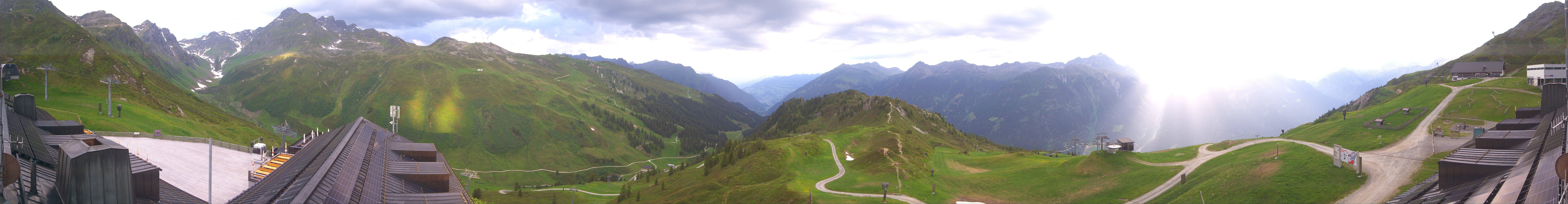 Archiv Foto Webcam Panorama Silvretta Montafon