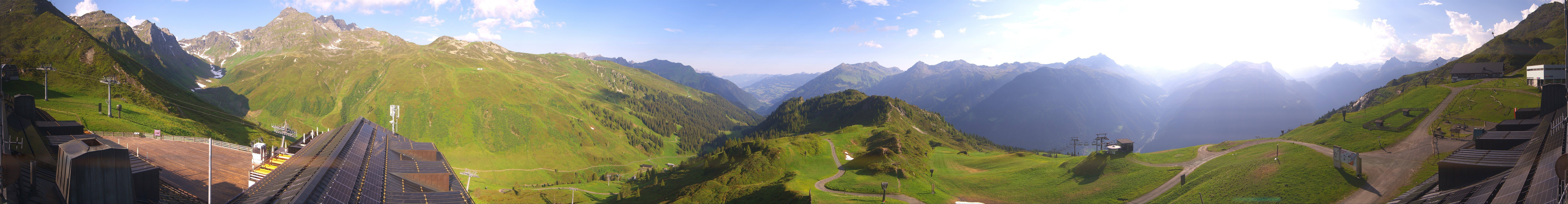 Archiv Foto Webcam Panorama Silvretta Montafon
