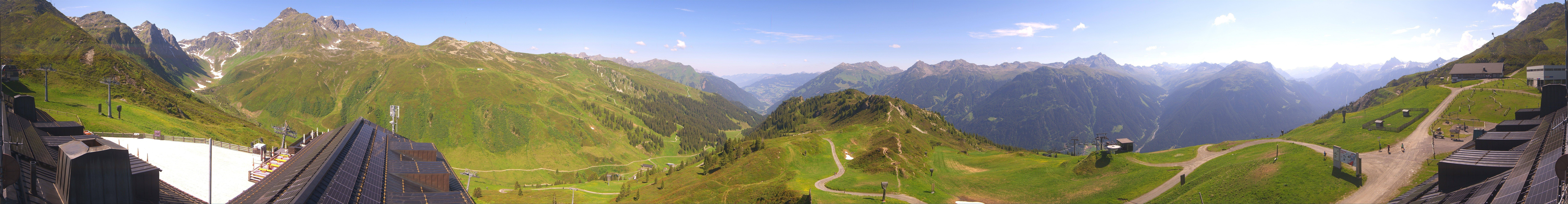 Archiv Foto Webcam Panorama Silvretta Montafon